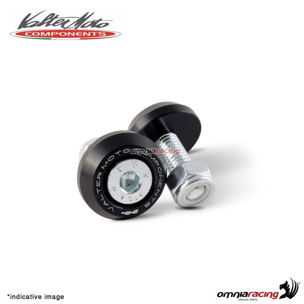 Distanziale conico Valtermoto con foro diametro 8 mm colore nero