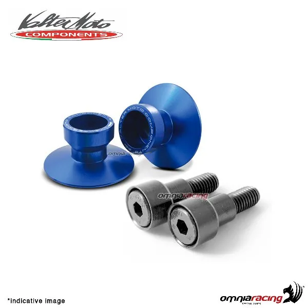 Supporti cavalletto Valtermoto SPECIAL in alluminio blu per Yamaha R1 2015>2018