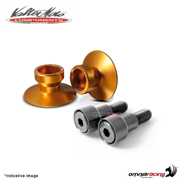 Supporti cavalletto Valtermoto SPECIAL in alluminio oro per Yamaha R6 1999>2016