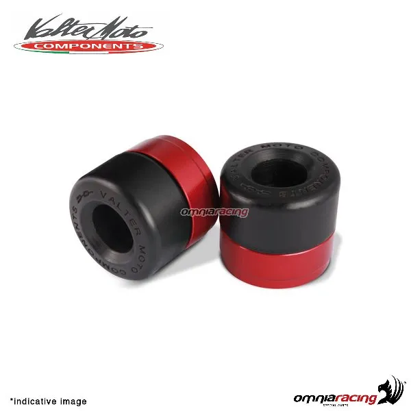 Terminali manubrio Valtermoto Track in Ergal rosso per Ducati 996 1993>2001