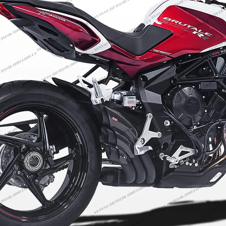 Mv Agusta Brutale 675 2011 > 2015 Terminale Hp Corse Hydro-tre Nero Xmv3hy1104bcg-n-a-XMV3HY1104BCG-N-A-27250