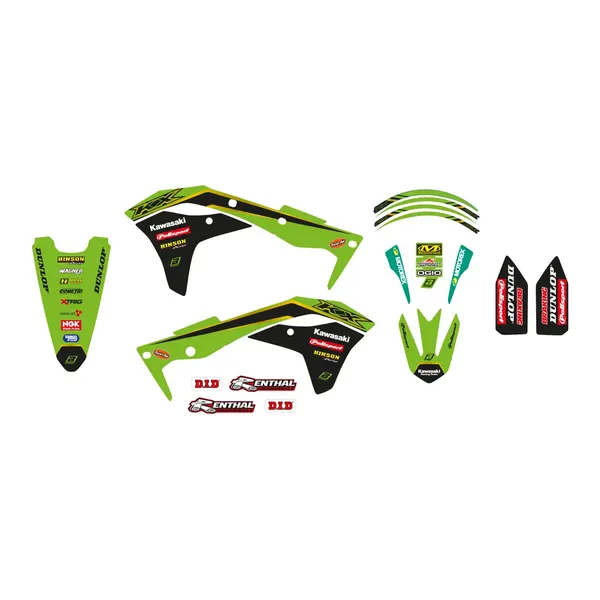 Kit grafiche Blackbird Racing Replica Team Kawasaki 2020-43026658