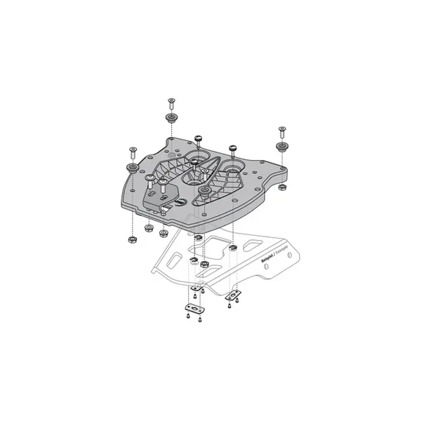 Adattatore per PORTAPACCHI IN ALLUMINIO-15100517