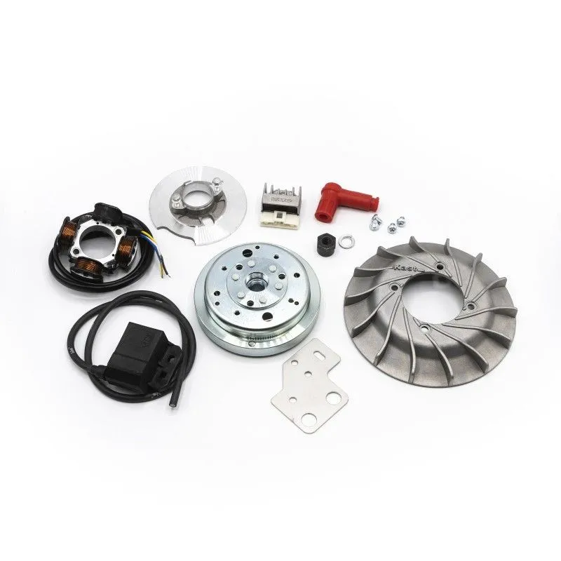 Accensione elettronica ITALKAST cono 19mm, 1,4Kg, Vespa Smallframe - Ventola in alluminio
