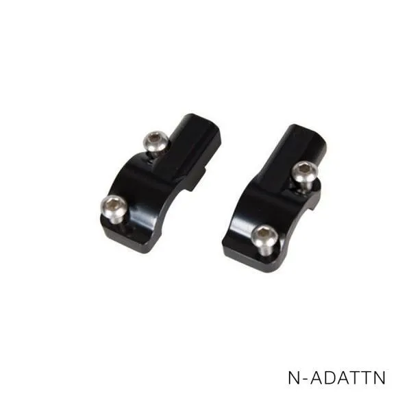 Adattatori specchi a manubrio Barracuda (coppia) - Codice N-ADATTN