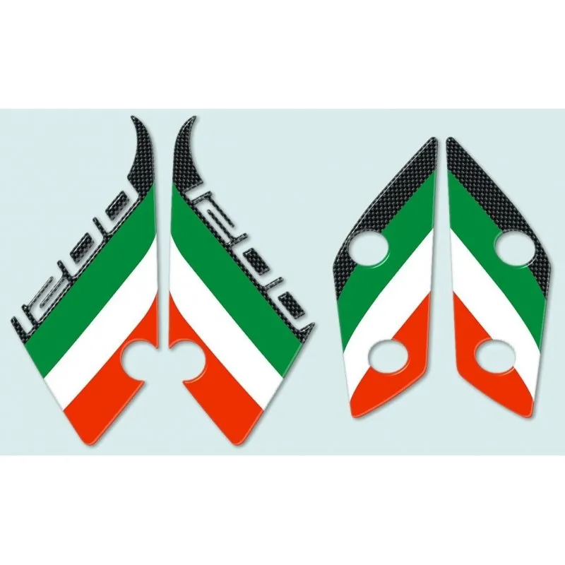 ADESIVI 3D PROTEZIONI LATERALI SERBATOIO/PARAFANGO DUCATI MULTISTRADA 1200/S 2010-2014