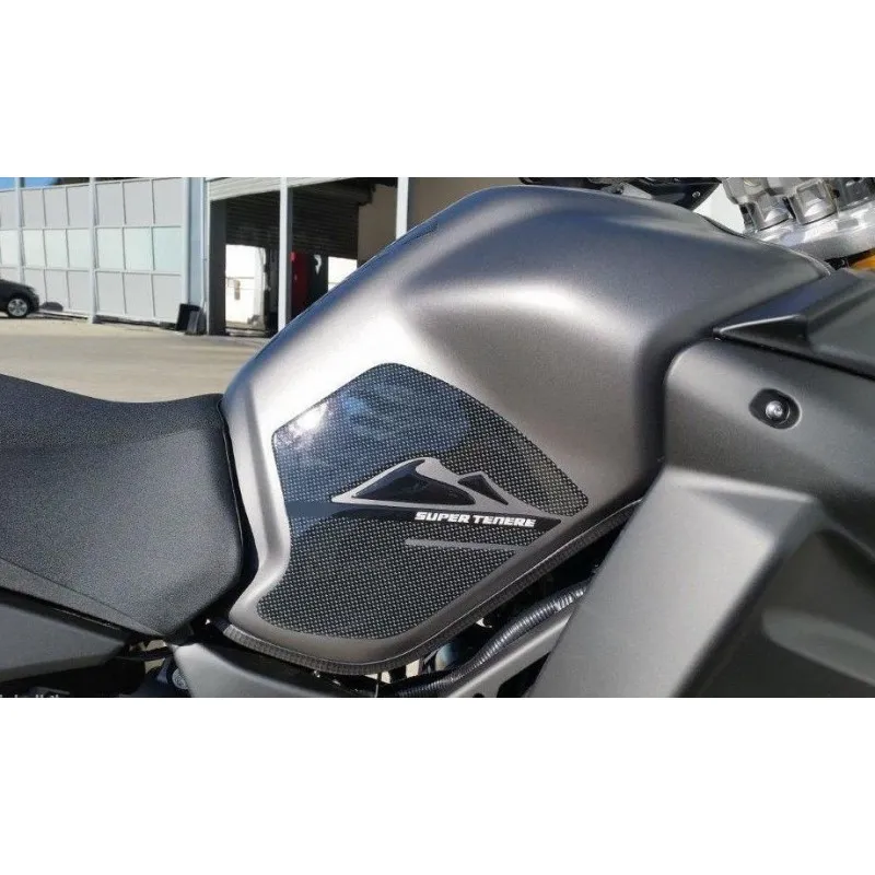 ADESIVI 3D PROTEZIONI LATERALI SERBATOIO YAMAHA SUPER TENERE CARBON