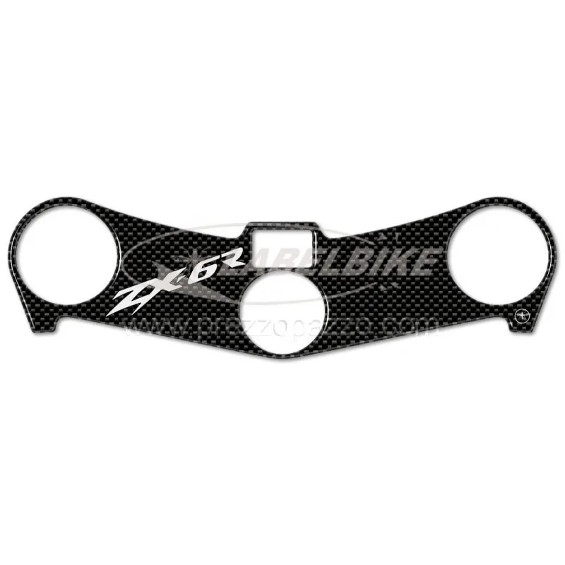 ADESIVI 3D PROTEZIONI PIASTRA MANUBRIO KAWASAKI ZX-6R 2003-2004