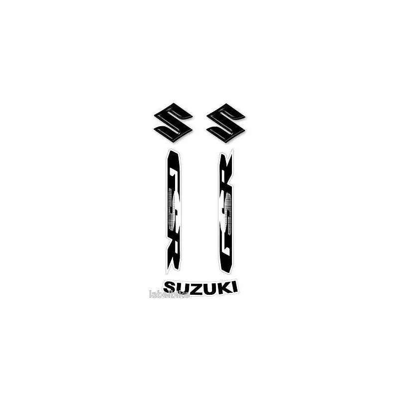ADESIVI 3D SCRITTE LOGHI SUZUKI GSR 600