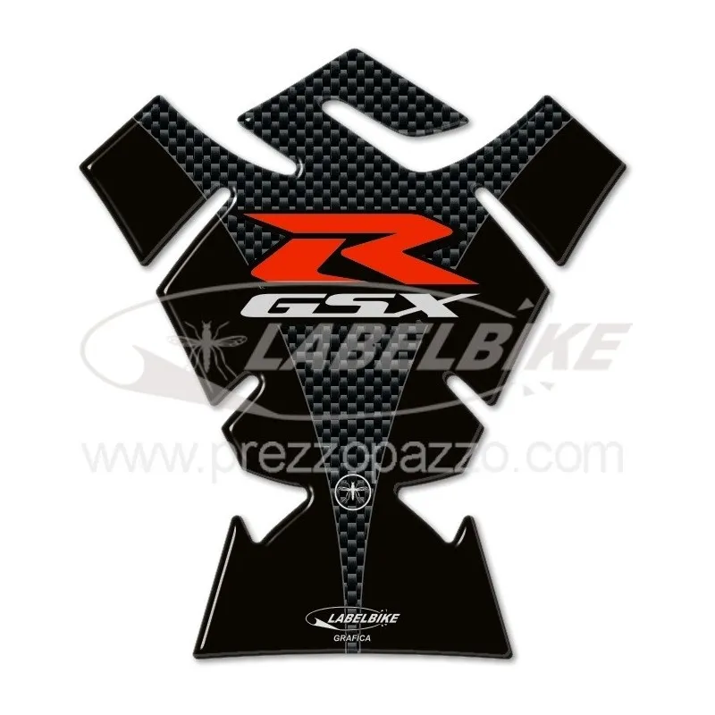 ADESIVO 3D PROTEZIONE SERBATOIO SUZUKI GSX-R 1000 2009-2016