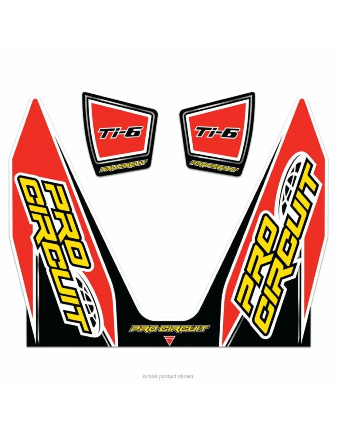 Adesivo Scarico TI-6 Pro Circuit