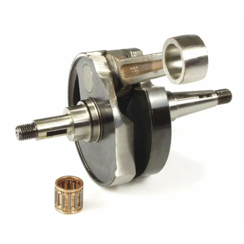 Albero Motore MAZZUCCHELLI AMT 166M per Vespa PE 200 - Anticipato - Corsa 60 mm - Cuscinetto 25 - Biella int. 110