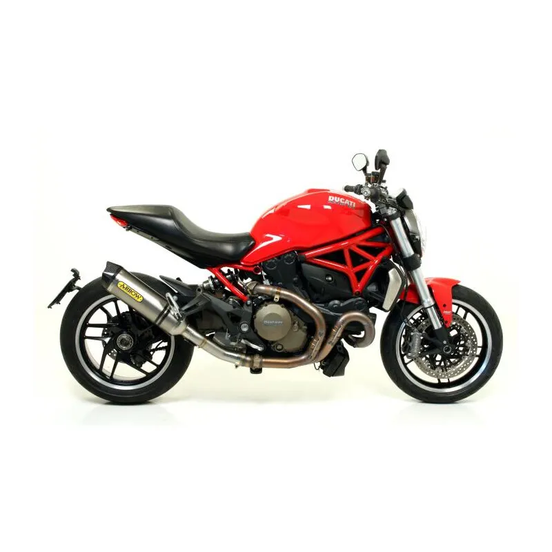 ARROW RACE-TECH EXHAUST DUCATI MONSTER 1200 S 2014-2016, TITANIUM/CARBON, DEKAT