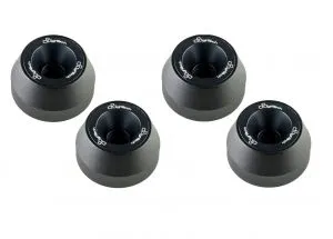 Protezione Perni Ruota Lightech ARYA111NER Neri per YAMAHA R6 2017-