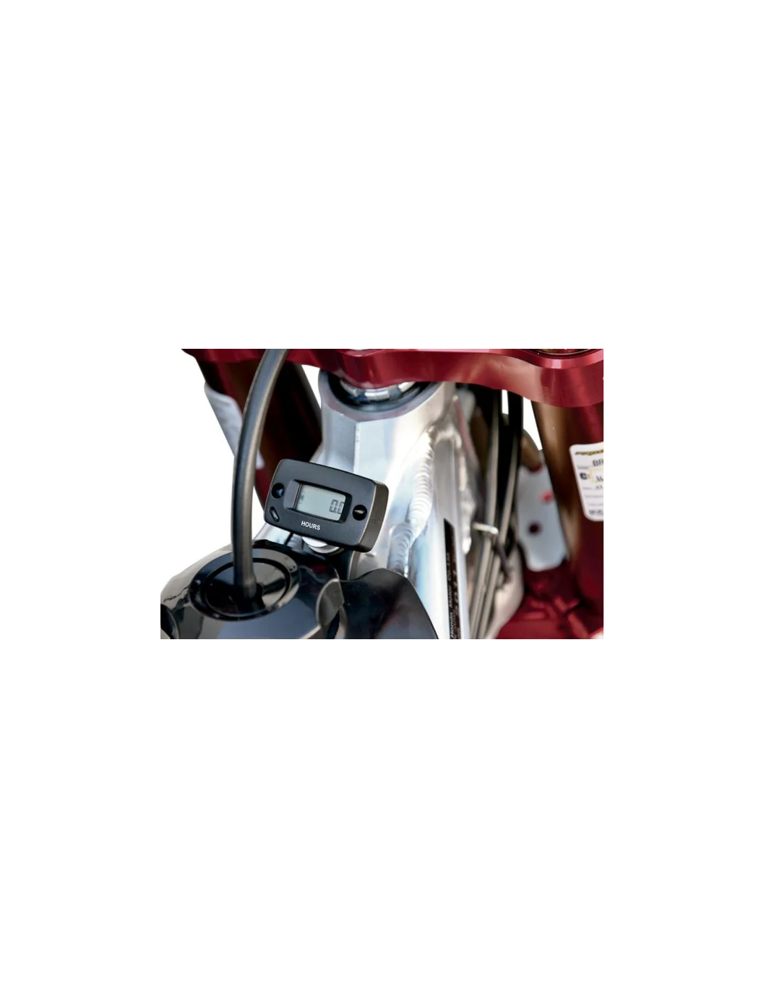 Attacco contaore su serbatoio Moose racing