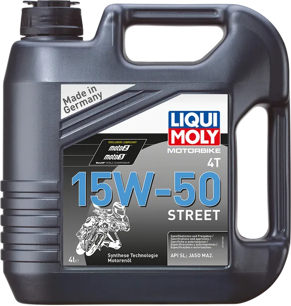 Olio motore 4 tempi 15W-50 Street-36010436