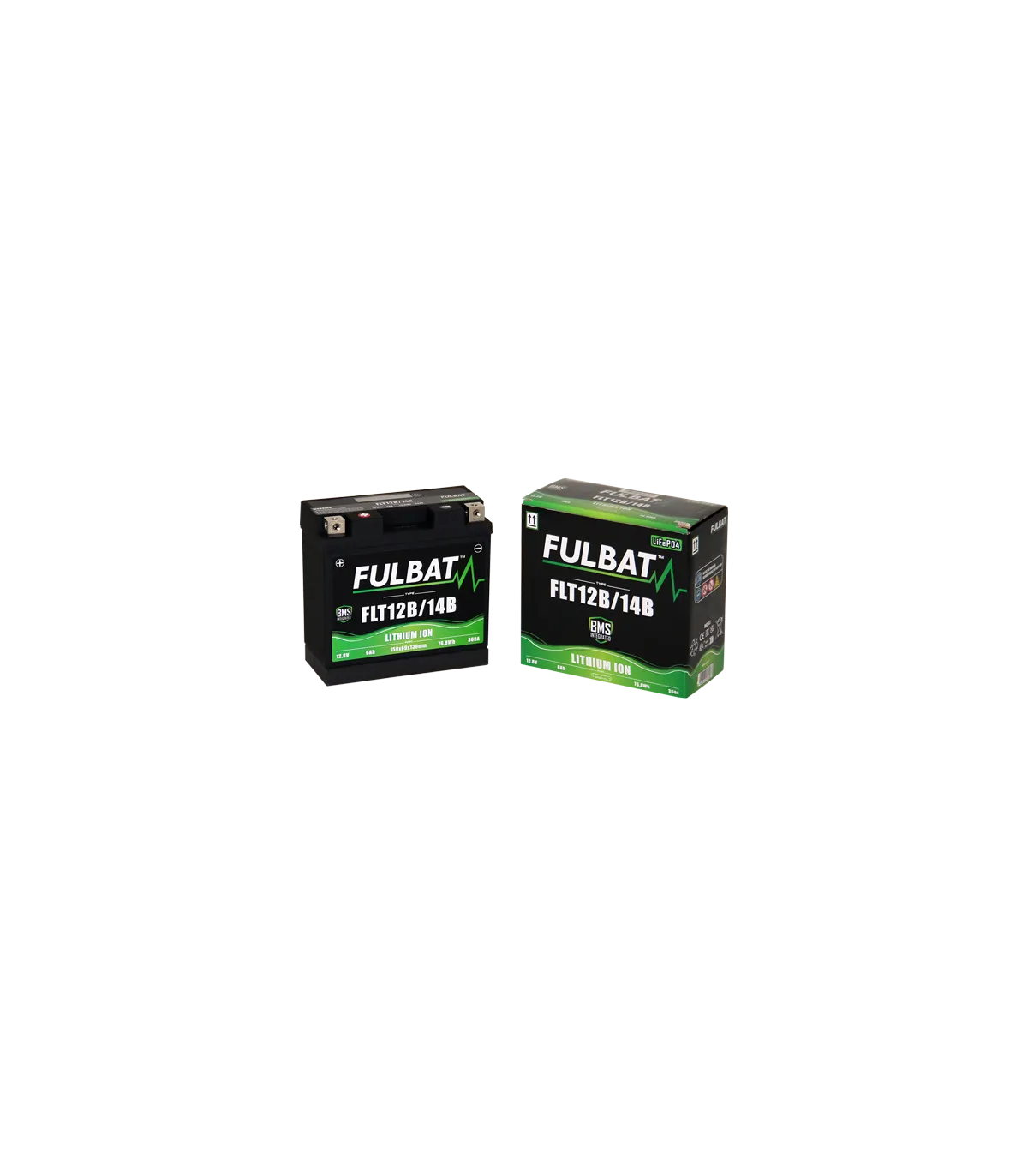 BATTERIA AL LITIO FULBAT FLT12B/14B