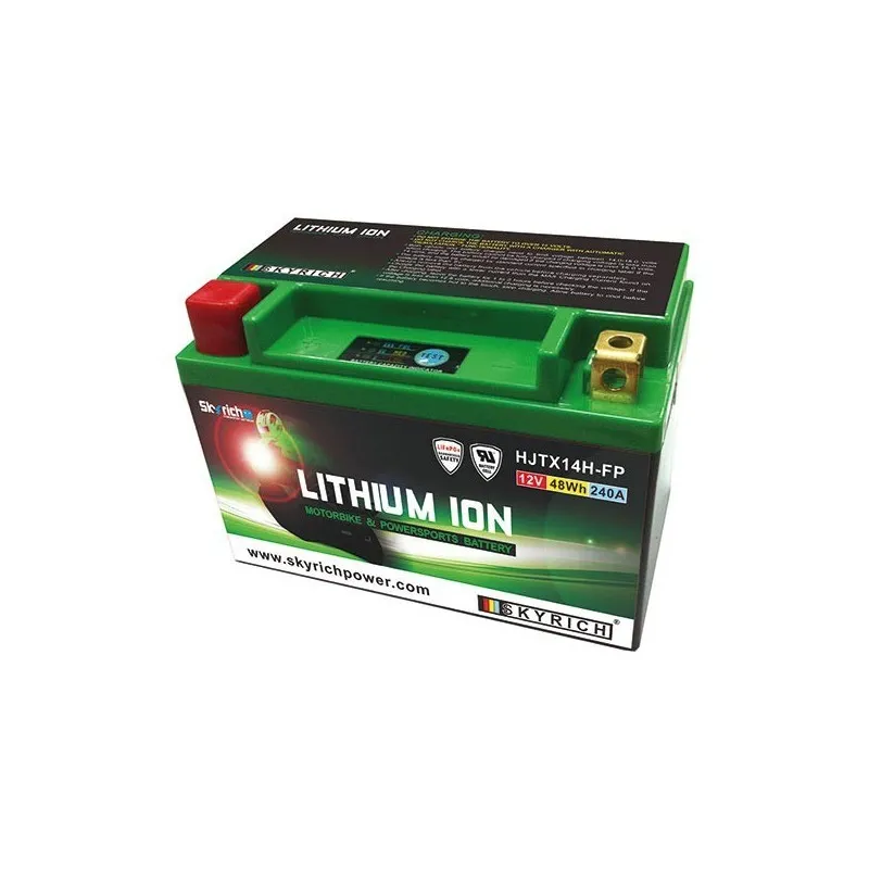 BATTERIA AL LITIO SKYRICH HJTX14H APRILIA DORSODURO 750 2008-2017