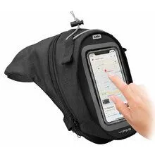 "Borsello gambale porta smartphone 6""" - Marsupio da gamba - Nero SBS 190143