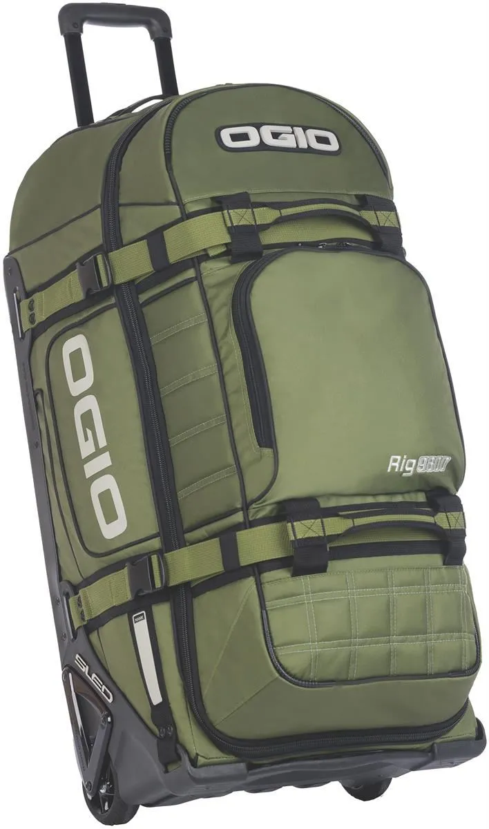 Borsone trolley Ogio Rig 9800 Pro da 125L colore verde