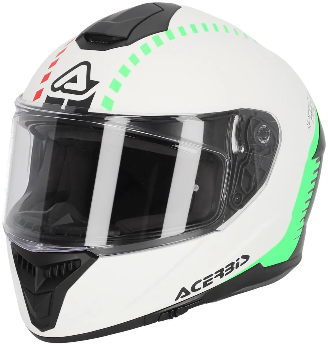 Casco integrale Acerbis KRAPON 22-06 Bianco/Nero opaco