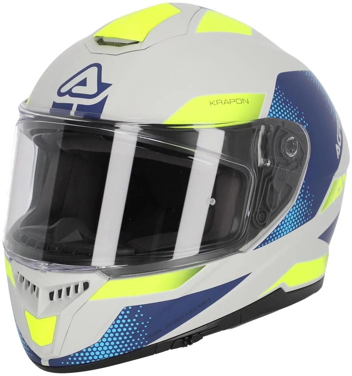 Casco integrale Acerbis KRAPON 22-06 Grigio/Blu