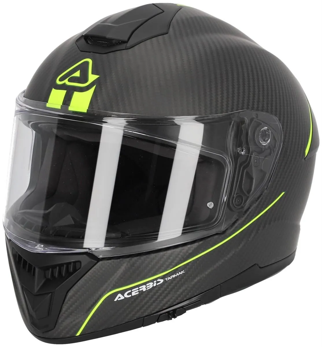 Casco integrale Acerbis TARMAK 22-06 Nero/Giallo fluo