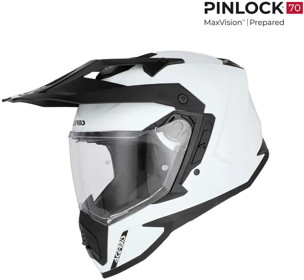 Casco enduro-turismo Acerbis ASSAULT Bianco