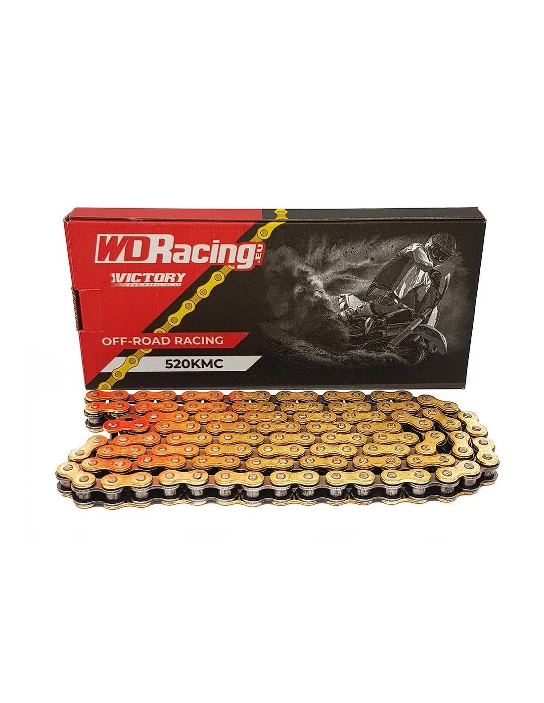 Catena motocross-enduro serie oro VictoryMX passo 520