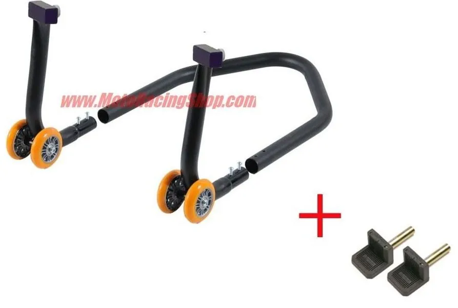 Cavalletto posteriore regolabile Lightech componibile universale a tampone alta qualità 3.5kg