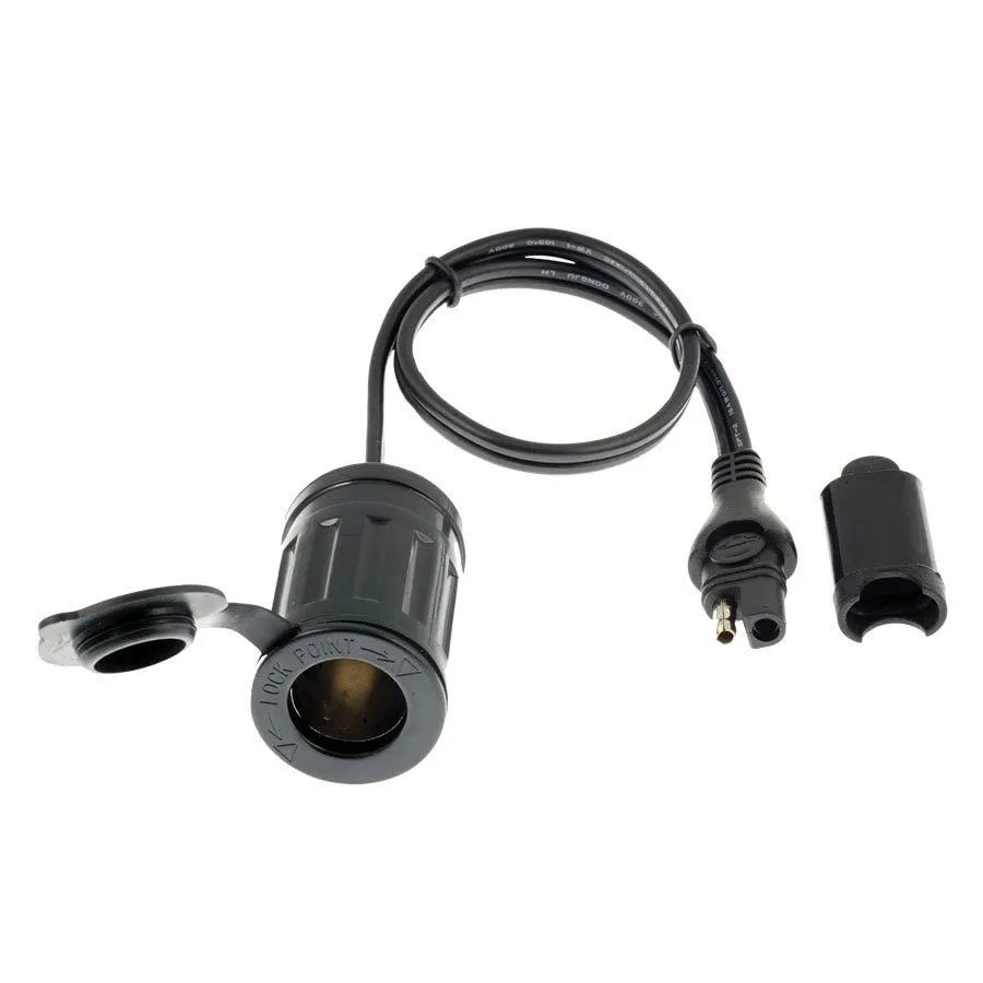 Cavo adattatore presa accendisigari femmina per caricabatterie auto/moto TecMate Optimate Cable O-06 con connettore SAE