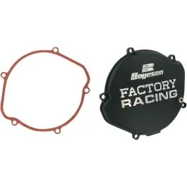 BOYESEN CC-01B CLUTCH COVER FACTORY RACING ALUMINUM REPLACEMENT BLACK