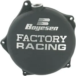 BOYESEN CC-17AB CLUTCH COVER FACTORY RACING ALUMINUM REPLACEMENT BLACK