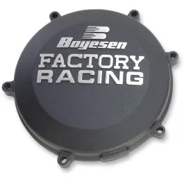 BOYESEN CC-18AB CLUTCH COVER FACTORY RACING ALUMINUM REPLACEMENT BLACK
