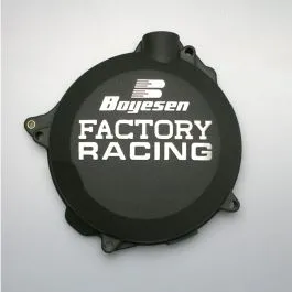 BOYESEN CC-42AB CLUTCH COVER FACTORY RACING ALUMINUM REPLACEMENT BLACK