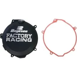 BOYESEN CC-44AB CLUTCH COVER FACTORY RACING ALUMINUM REPLACEMENT POWDER-COATED BLACK