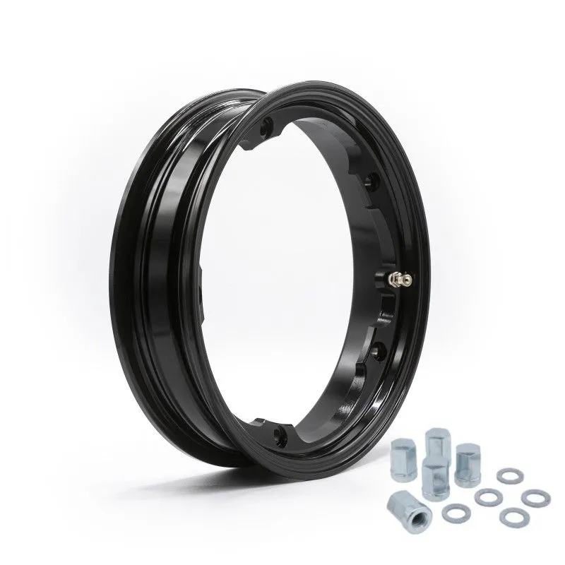 Cerchio In Lega Tubeless VMC 2.10 - 10 Nero Lucido Per Vespa