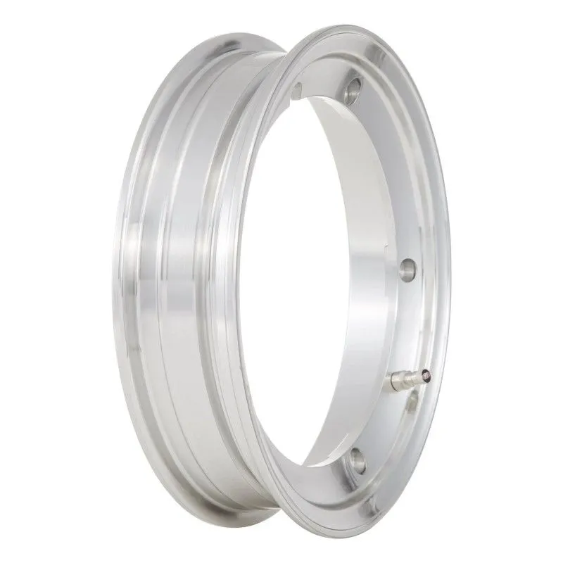 Cerchio SIP Tubeless 2.0 - 2.10 Argento Lucidato Per Vespa Classica 10"