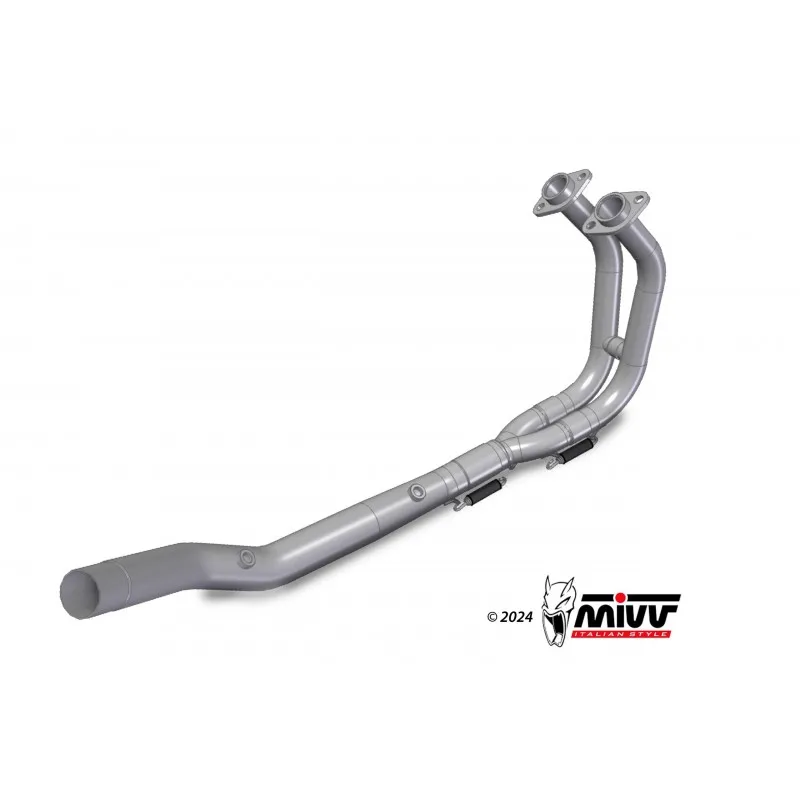 COLLETTORI RACING MIVV IN ACCIAIO KAWASAKI Z 400 2023