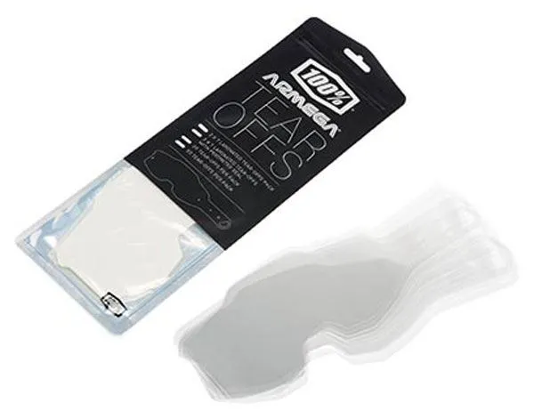 Confezioni Lenti a Strappo Perimetrali Laminate 100% per Armega Laminated Tear Offs (2 kit da 7 pezzi)