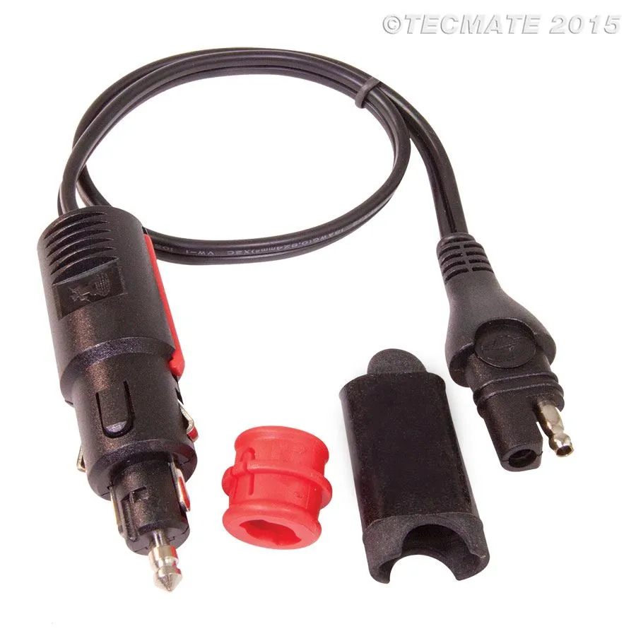 Connettore accendisigari per caricabatterie da SAE a auto/moto TecMate Optimate Cable O-02