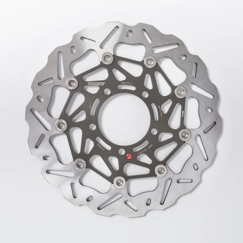 COPPIA DISCHI FRENO ANTERIORI BRAKING WAVE SK2 TRIUMPH STREET TRIPLE 675 2013-2016