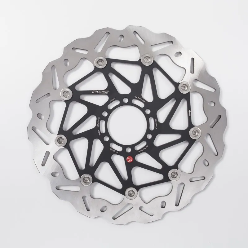 COPPIA DISCHI FRENO ANTERIORI BRAKING WAVE SK3 APRILIA DORSODURO 750 2008-2017