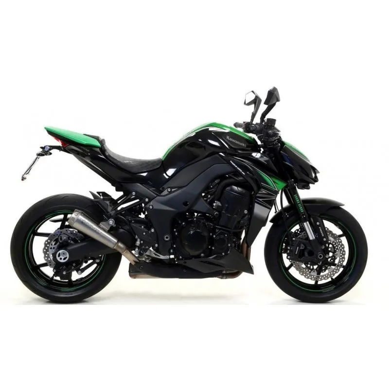 COPPIA TERMINALI ARROW PRO-RACE KAWASAKI Z 1000 2017-2020, ACCIAIO, OMOLOGATI