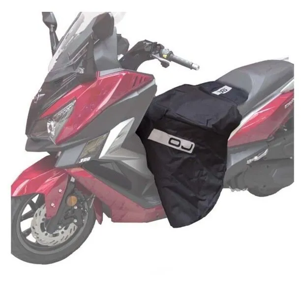 Coprigambe PUIG per maxiscooter colore nero impermeabile.