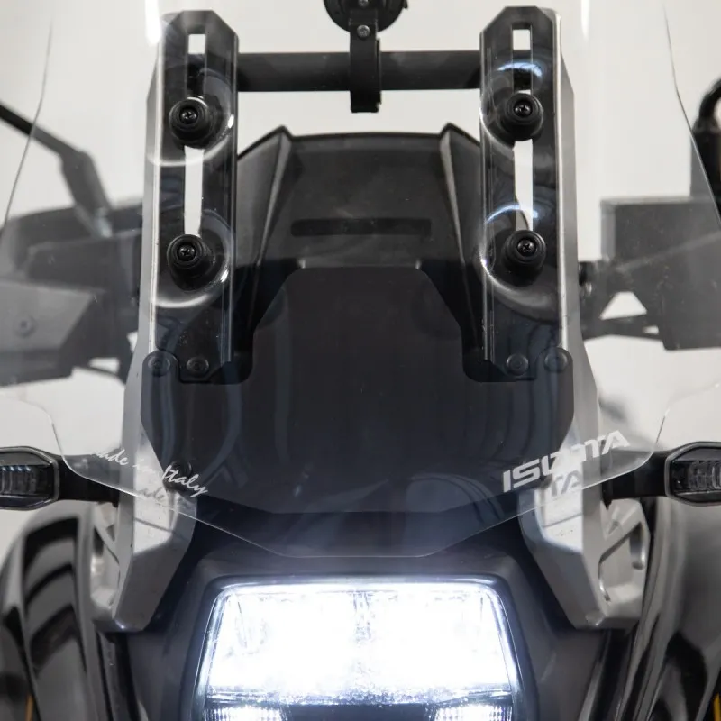 CUPOLINO ISOTTA MEDIA PROTEZIONE SUZUKI V-STROM 1050 2023-2024, TRASPARENTE