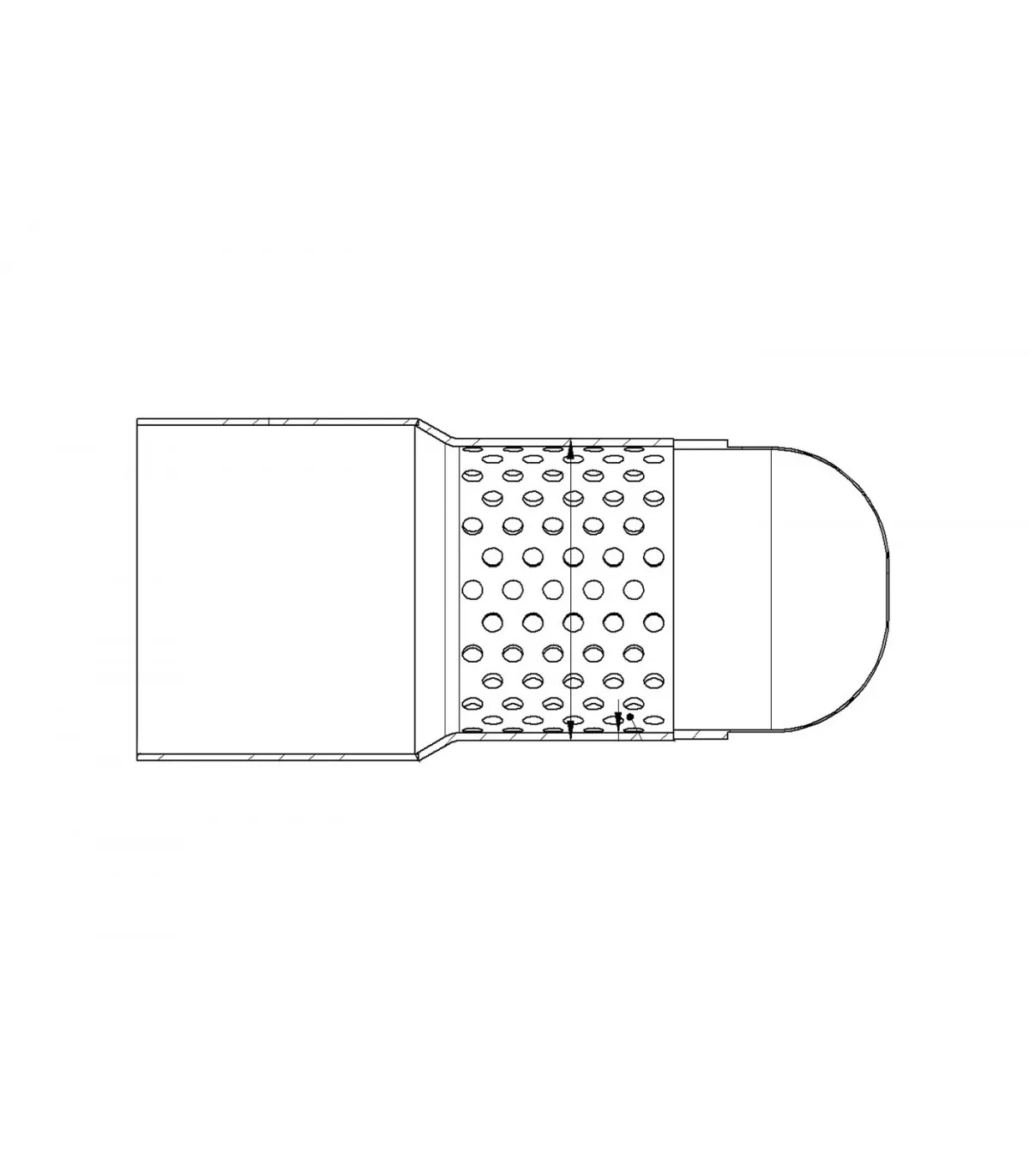 DB killer Spark per collettori Spark Multistrada 1200 Enduro 2016 - 2017