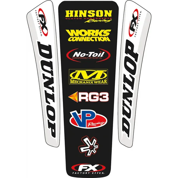 Kt di adesivi per parafango posteriore universale-43200006