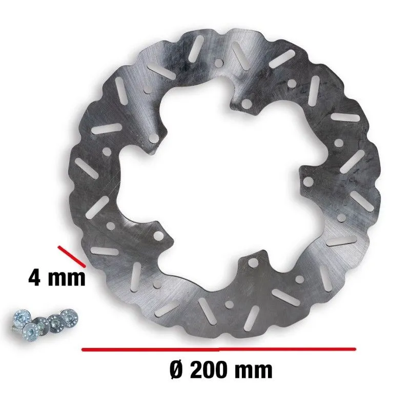 DISCO FRENO WHOOP DISC ESTERNO 200 - SPESSORE 4 MM 6217557