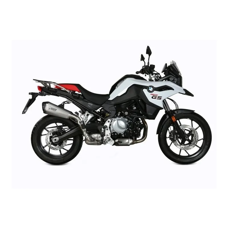 EXHAUST MIVV DELTA RACE BMW F 750 GS 2018-2020, APPROVED STEEL/CARBON